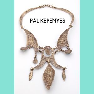 Pal Kepenyes Jewelry - PAL KEPENYES Surrealist Brutalist Necklace Pal Kepenyes Jewelry - PAL KEPENYES Surrealist Brutalist Necklace